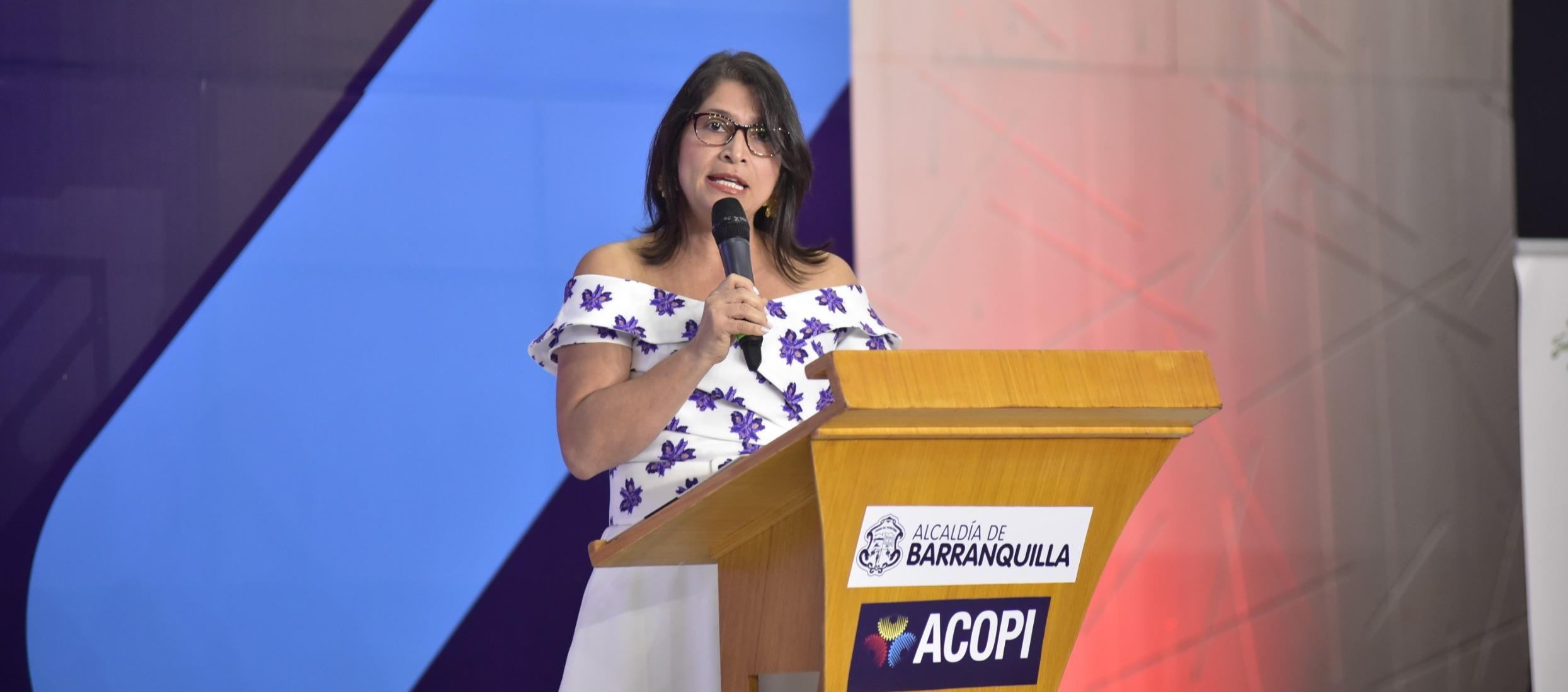 Rosmery Quintero, presidenta de Acopi.