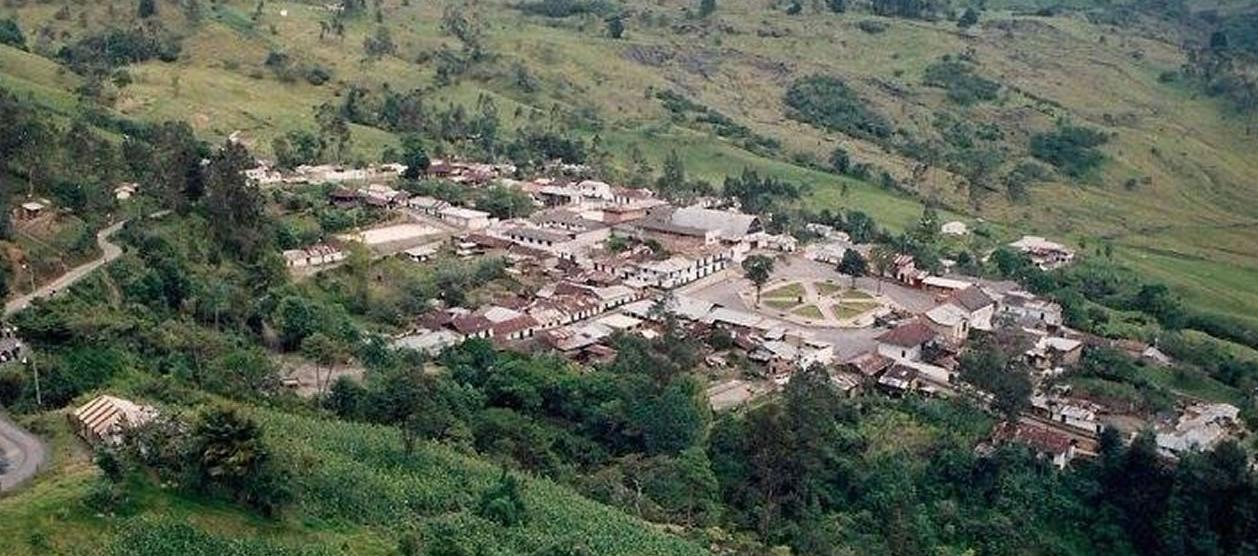 Panorámica del municipio de San Cayetano, Cundinamarca. 