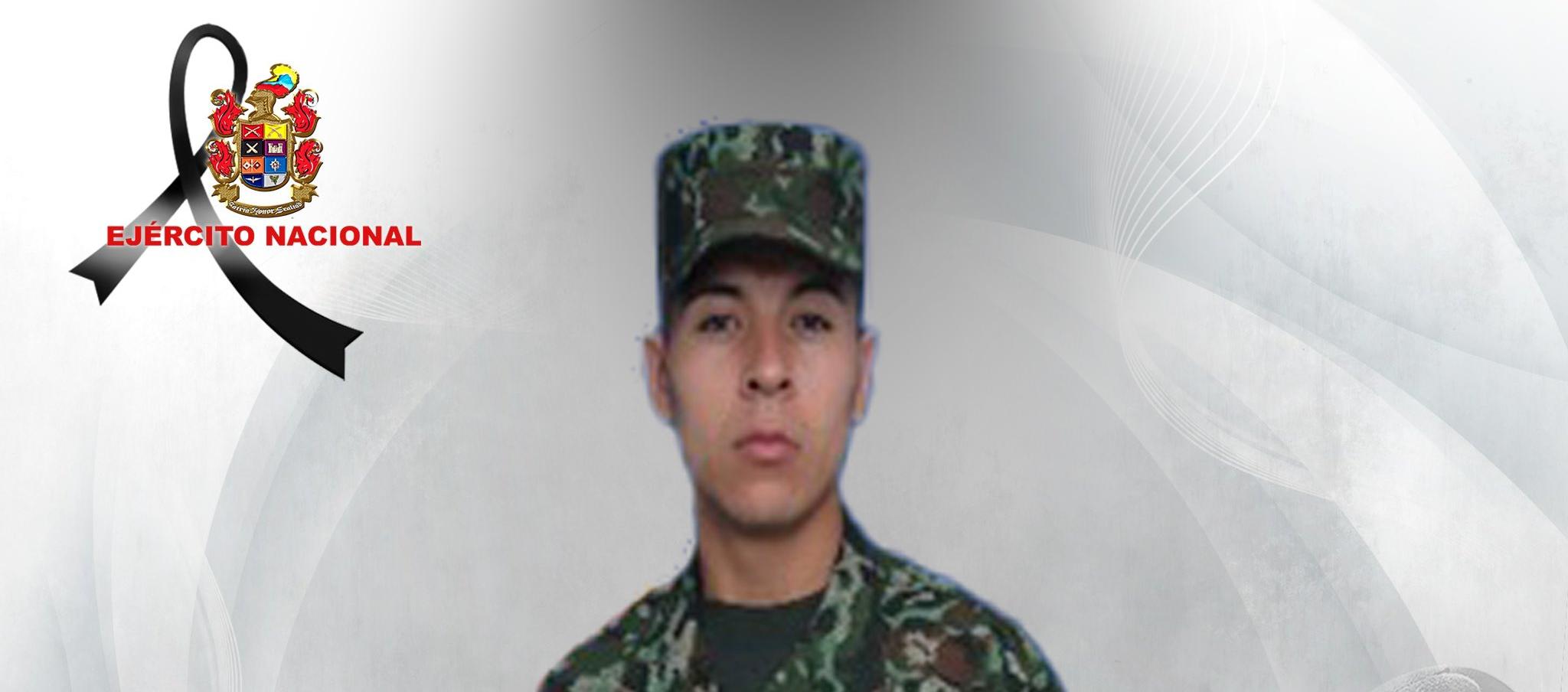 El soldado profesional Ángel Alberto Cerquera García.