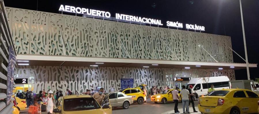 Aeropuerto Internacional Simón Bolívar de Santa Marta.