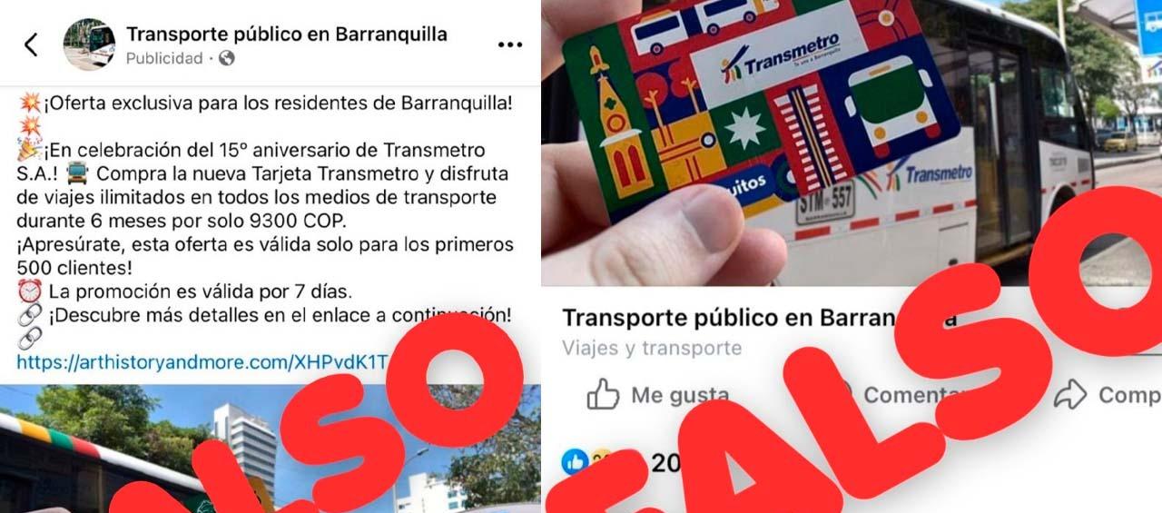 La información falsa.