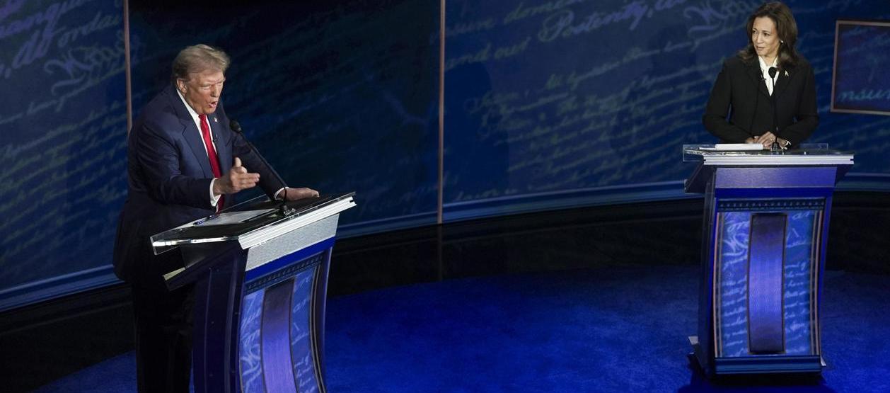 Donald Trump y Kamala Harris.