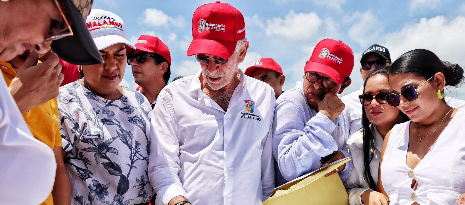 El Gobernador del Atlántico, Eduardo Verano.