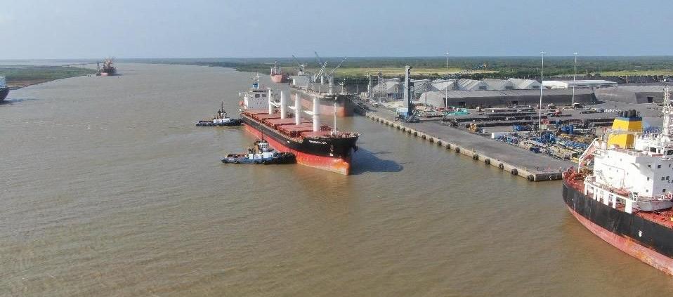 Puerto de Barranquilla.