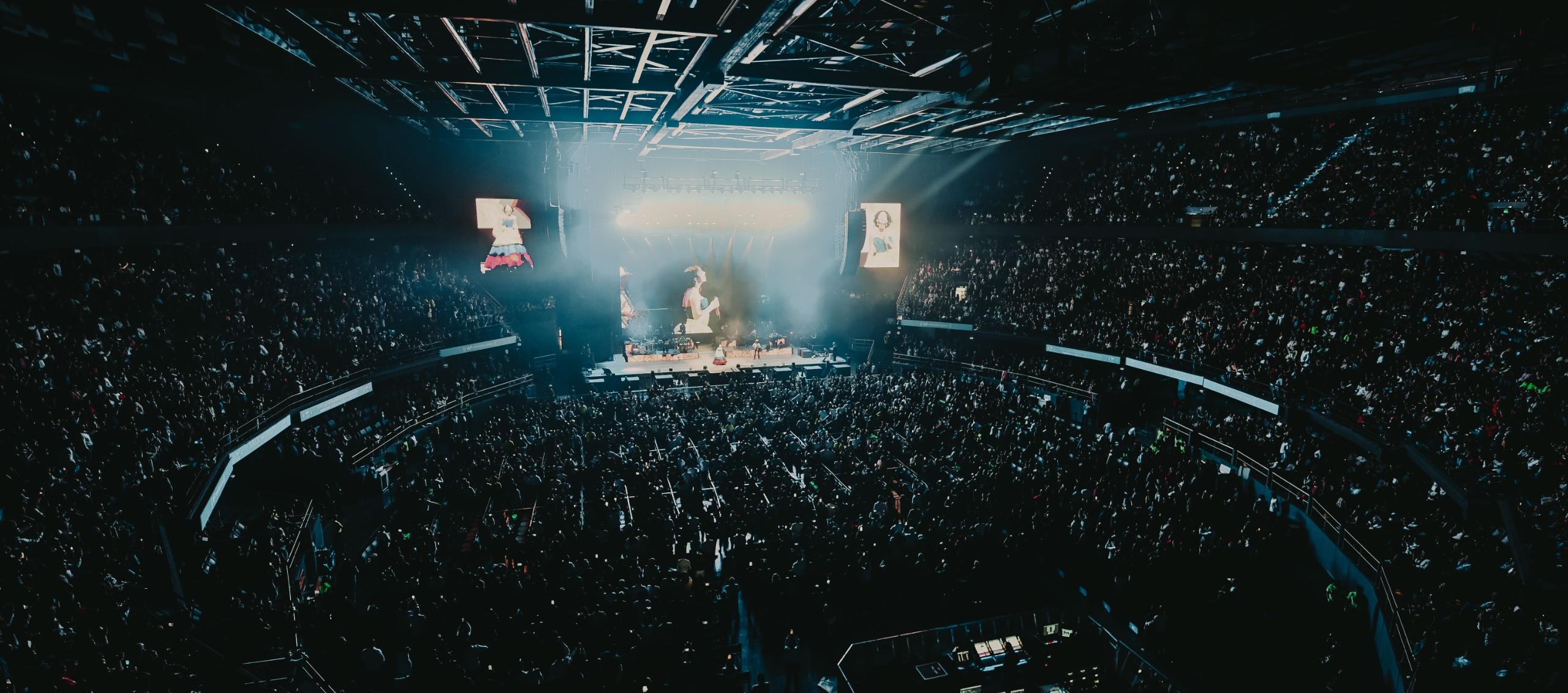 Concierto de la familia Aguilar en el Movistar Arena. 
