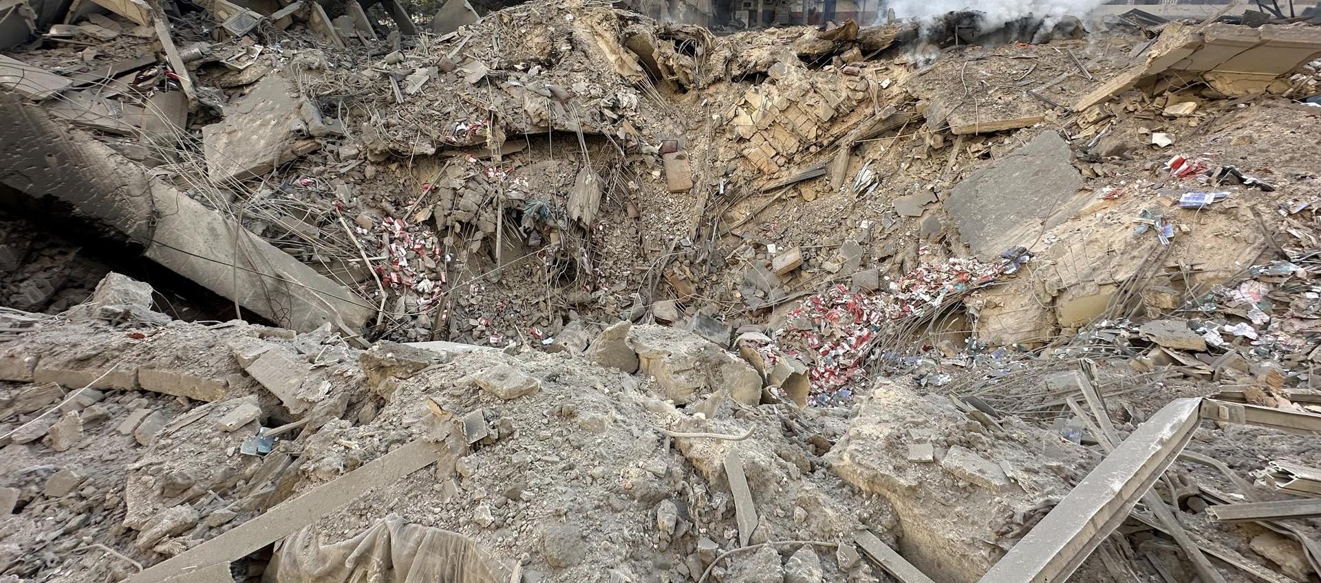 Destrucción causada en Líbano.