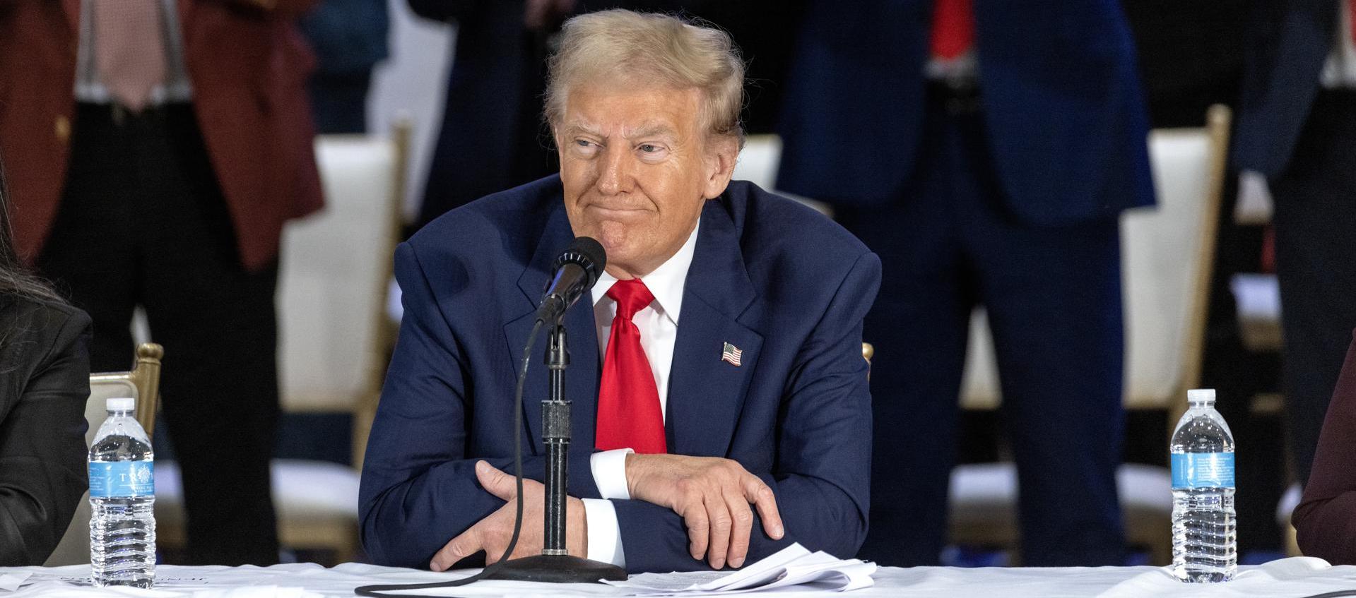 Donald Trump, candidato republicano.