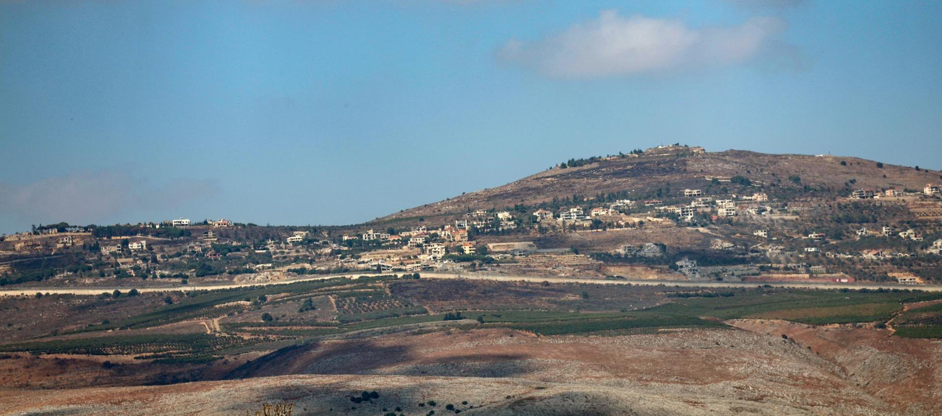 Casas afectadas en el sur del Líbano por ataques de Israel.