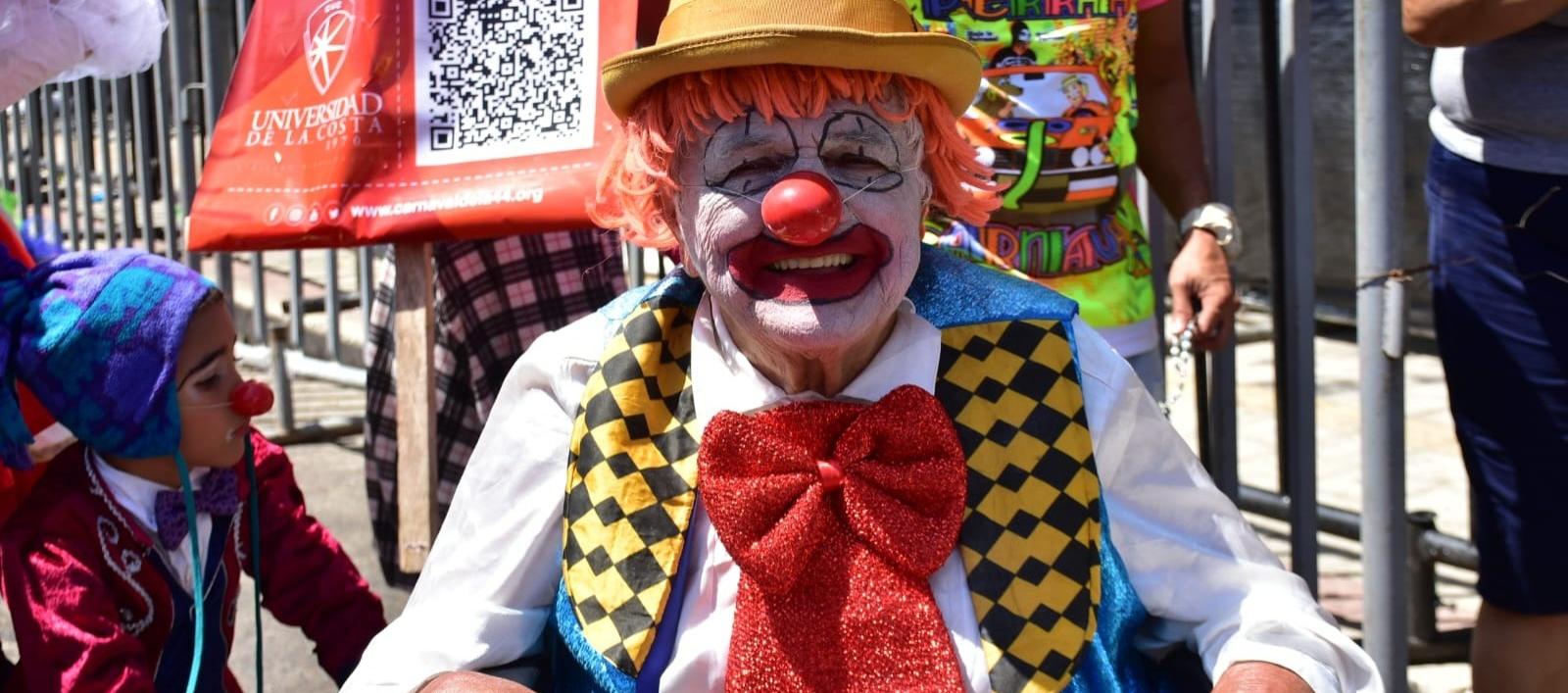 José Fernando Herrera, el payaso 'Carasucia'.