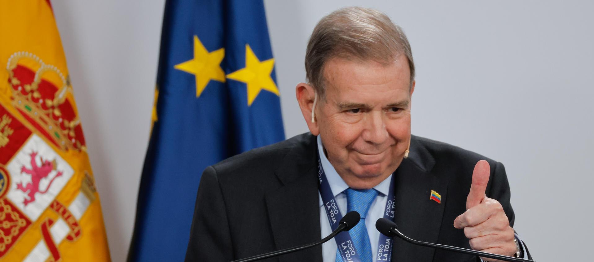 Edmundo González en el foro español de debate político La Toja - Vínculo Atlántico.