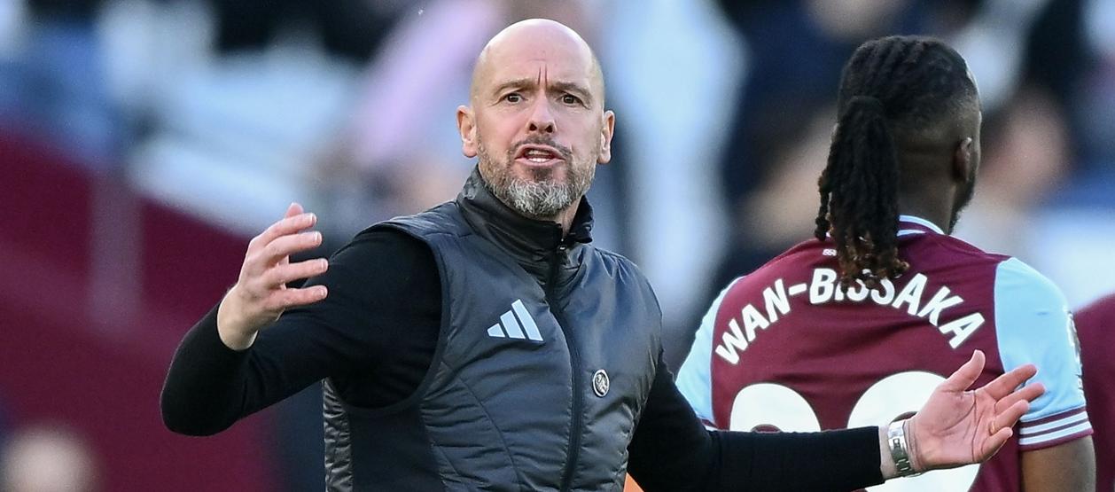 Erik Ten Hag, entrenador saliente del Manchester United. 