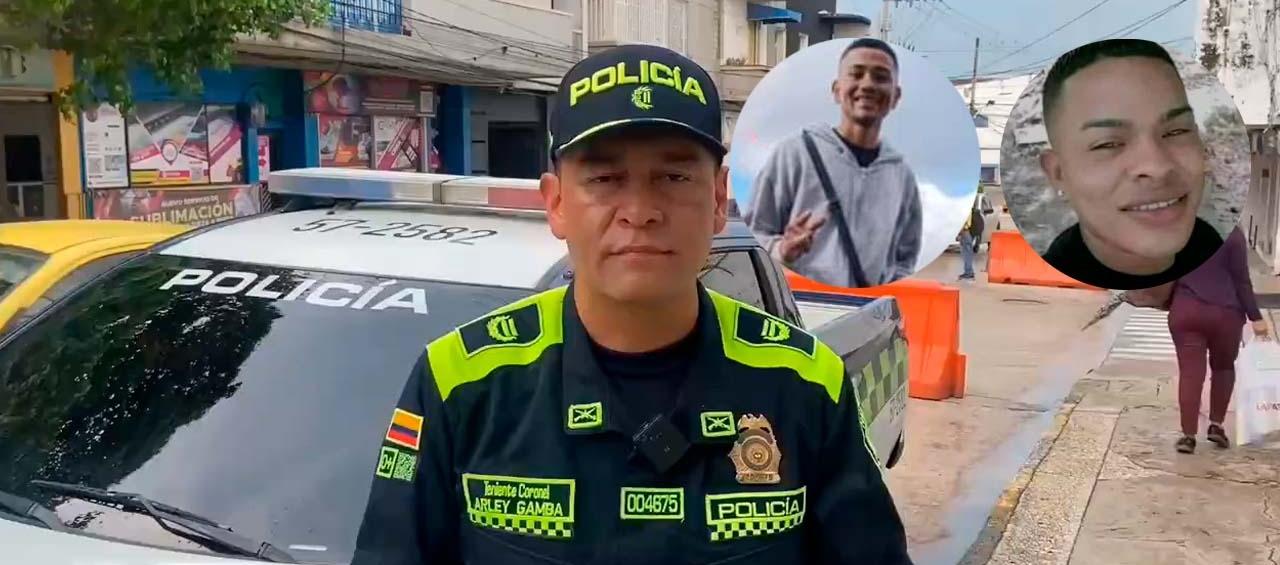 Dos de los tres fallecidos tras el ataque armado. 