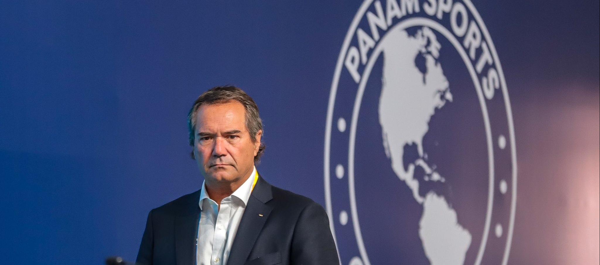 Neven Ilic, presidente de Panam Sports, organismo demandado por el Distrito de Barranquilla.