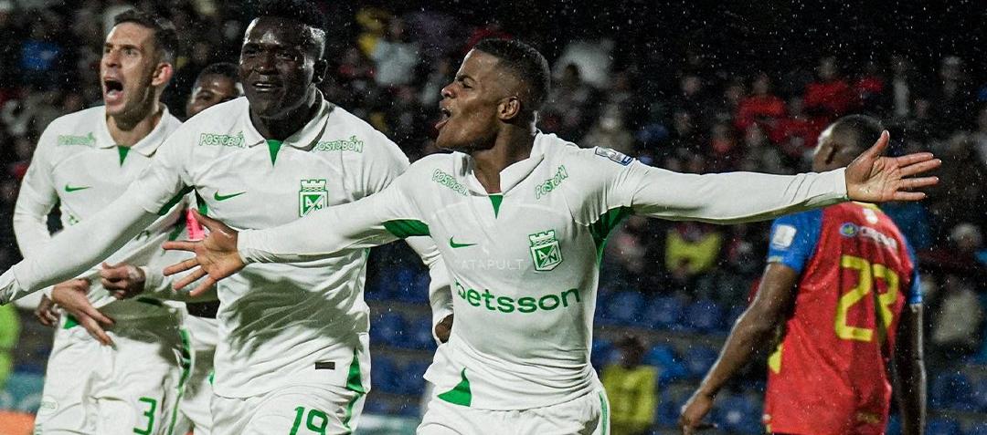 Andrés Román viene de marcar gol en su último partido con Nacional ante Pasto.