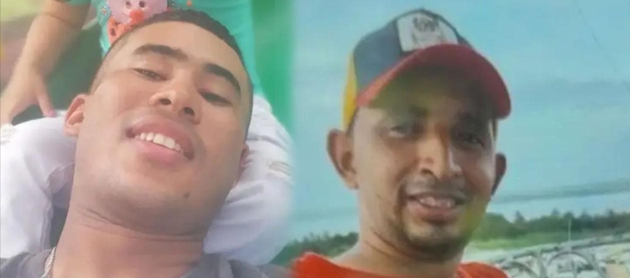  Ronal Guerra y Roimer Madrigal, fallecidos en el accidente. 