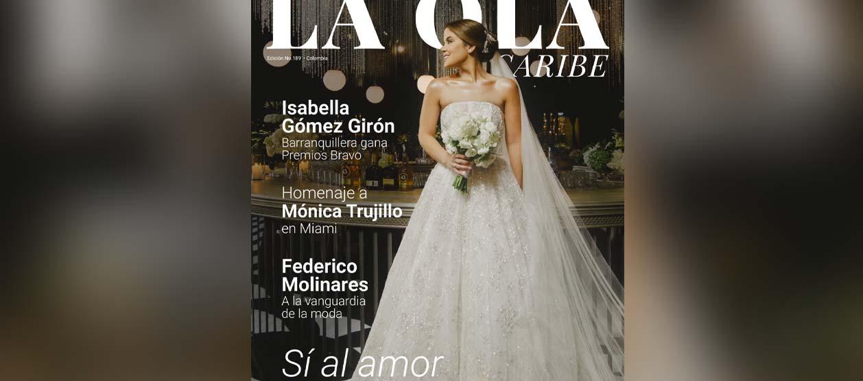 María Cecilia Pomárico Mercado es la portada de La Ola caribe.