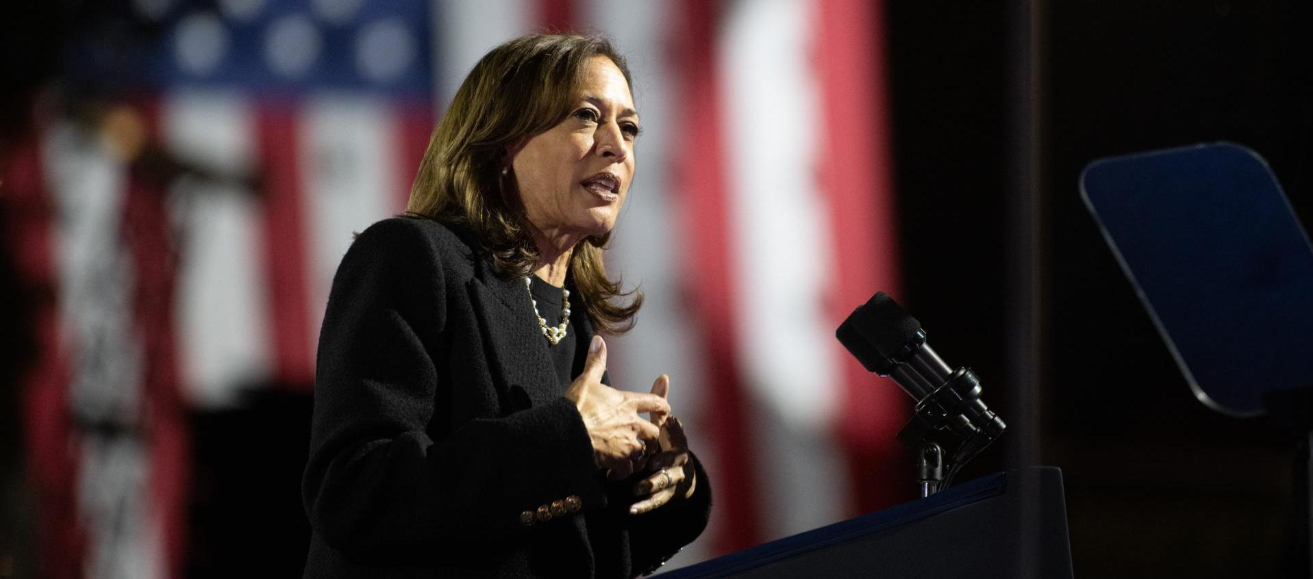 Vicepresidenta estadounidense, Kamala Harris. 
