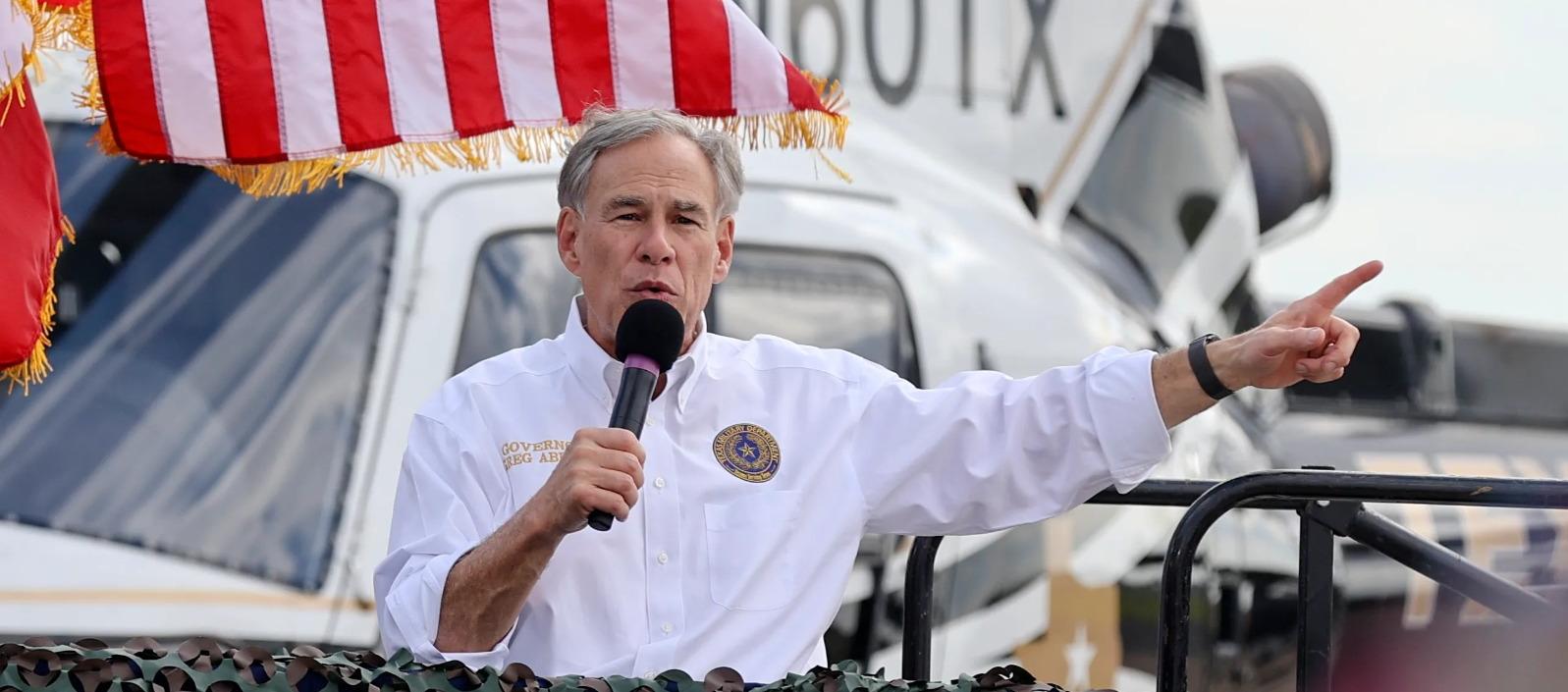 El Gobernador del estado de Texas, el republicano Greg Abbott.