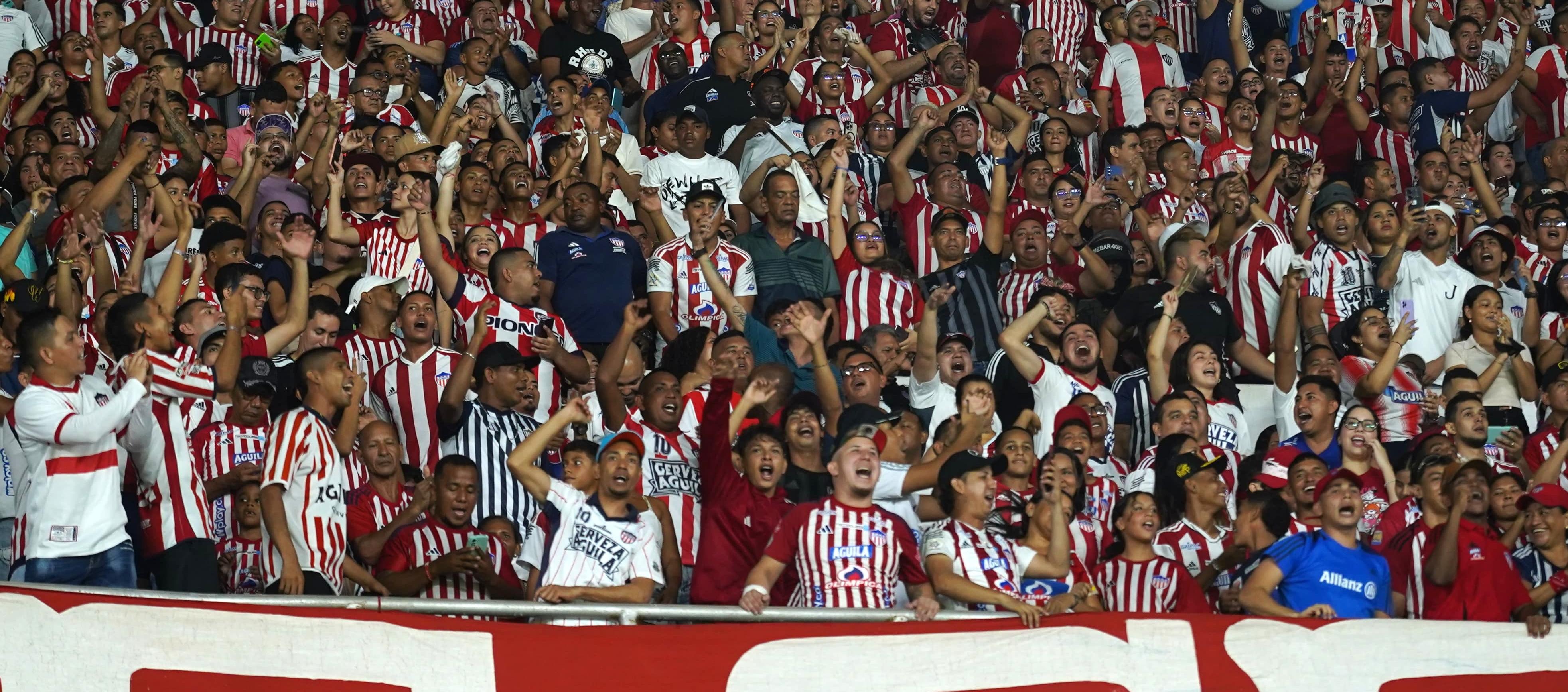 En los tres últimos partidos de local del Junior solo se habilitaron las tribunas oriental y norte. 