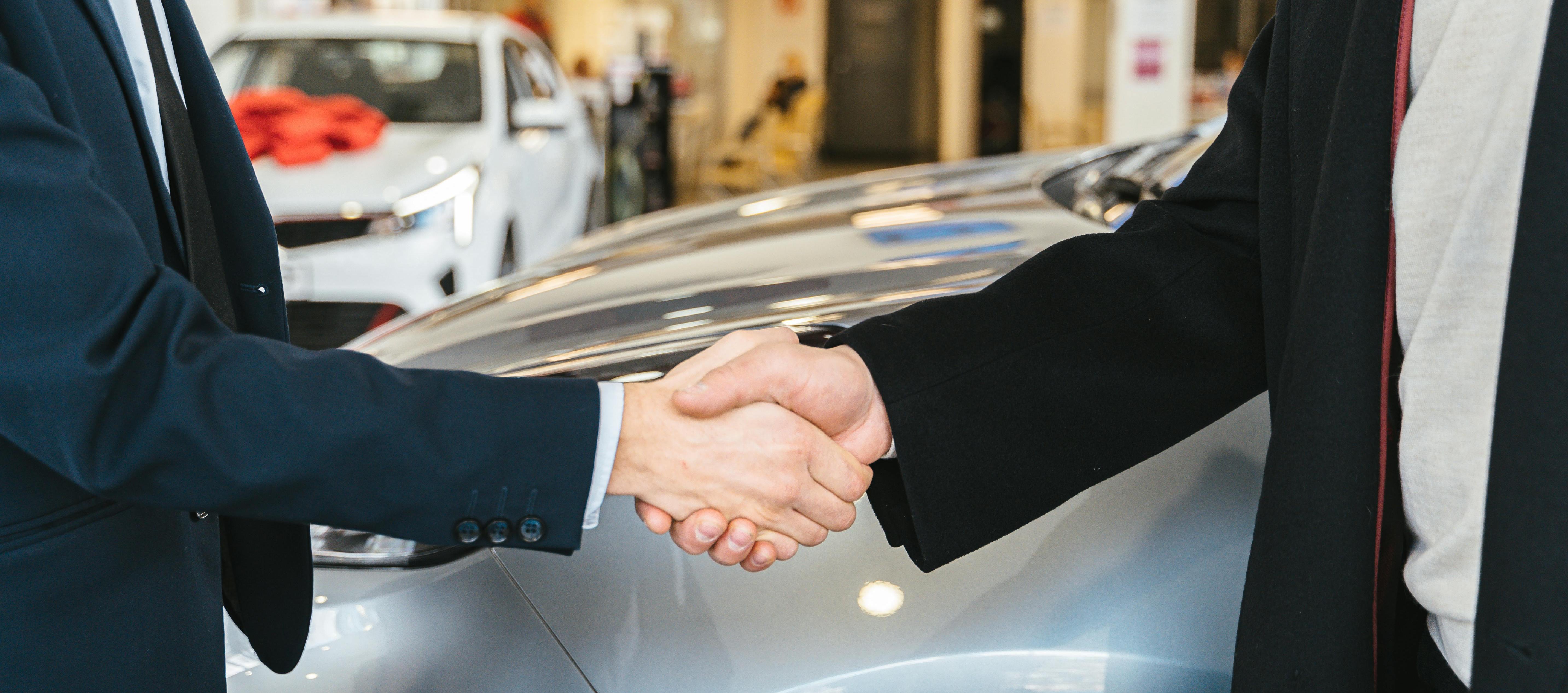 Venta de vehículos.