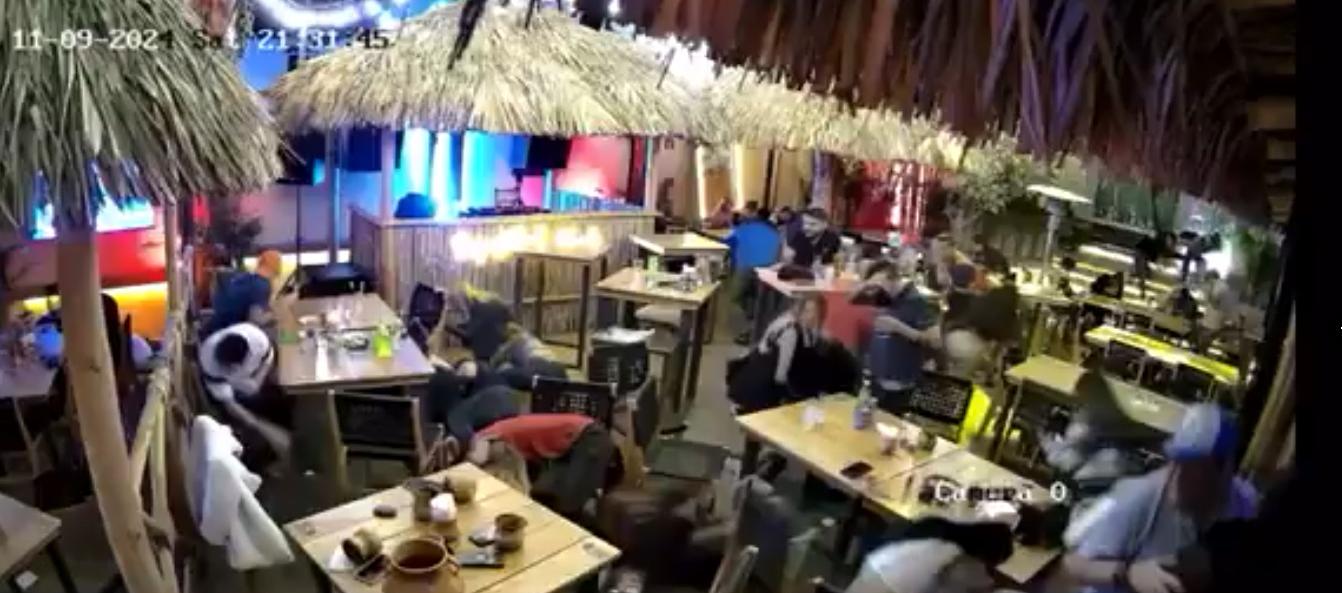 Imagen del ataque a bala.