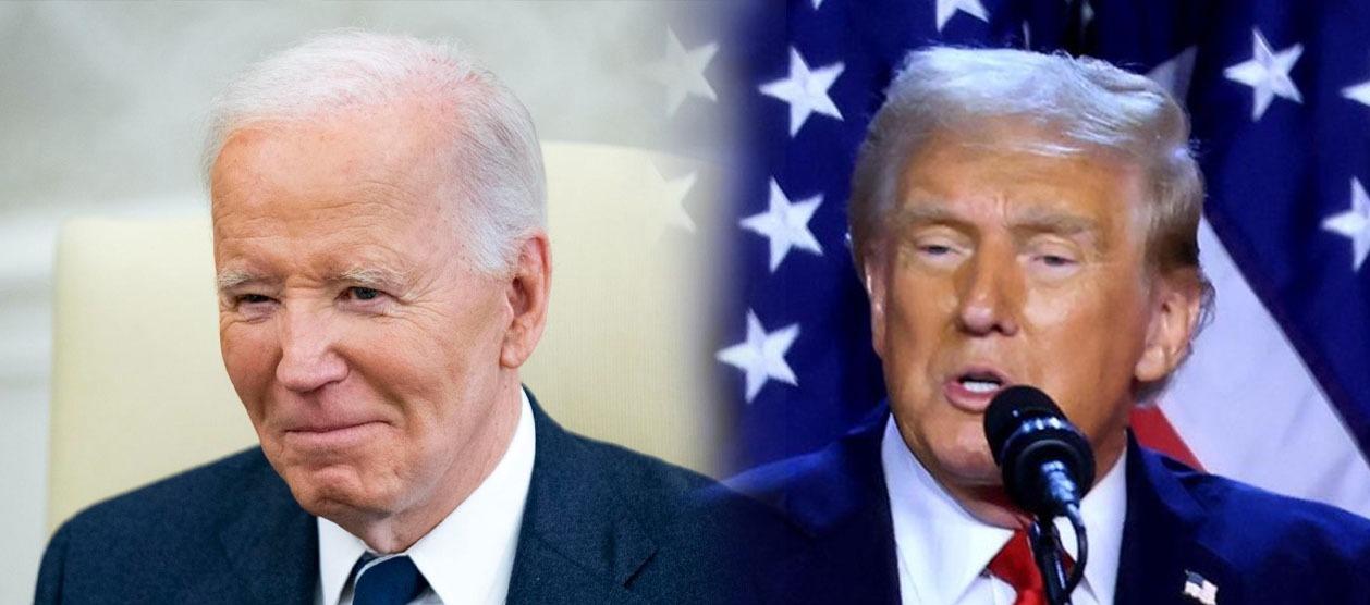 Joe Biden y Donald Trump.