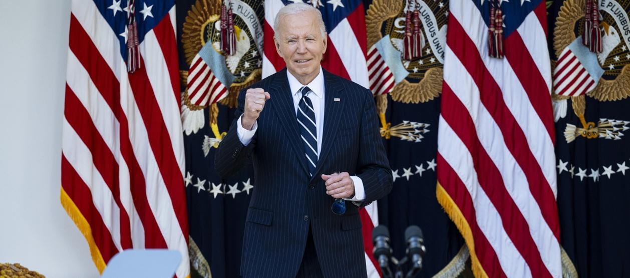 El presidente saliente de Estados Unidos, Joe Biden.