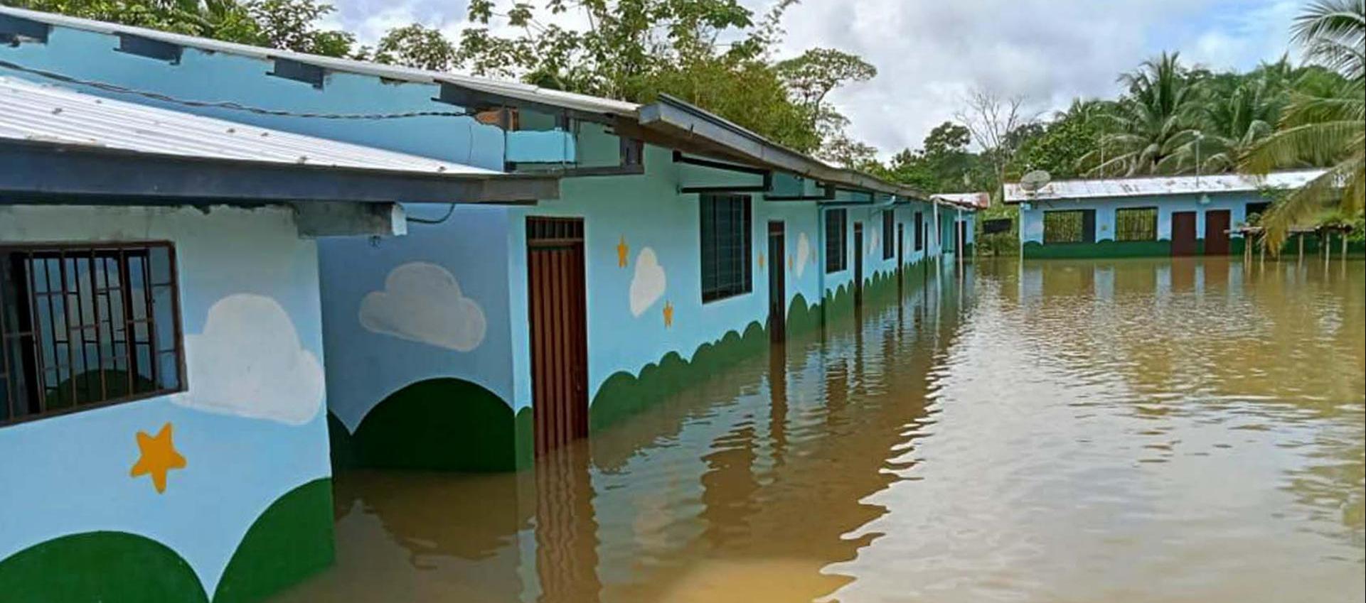 Inundación en Bojayá, Chocó.