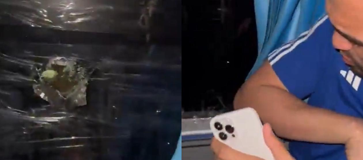 Imágenes del ataque.