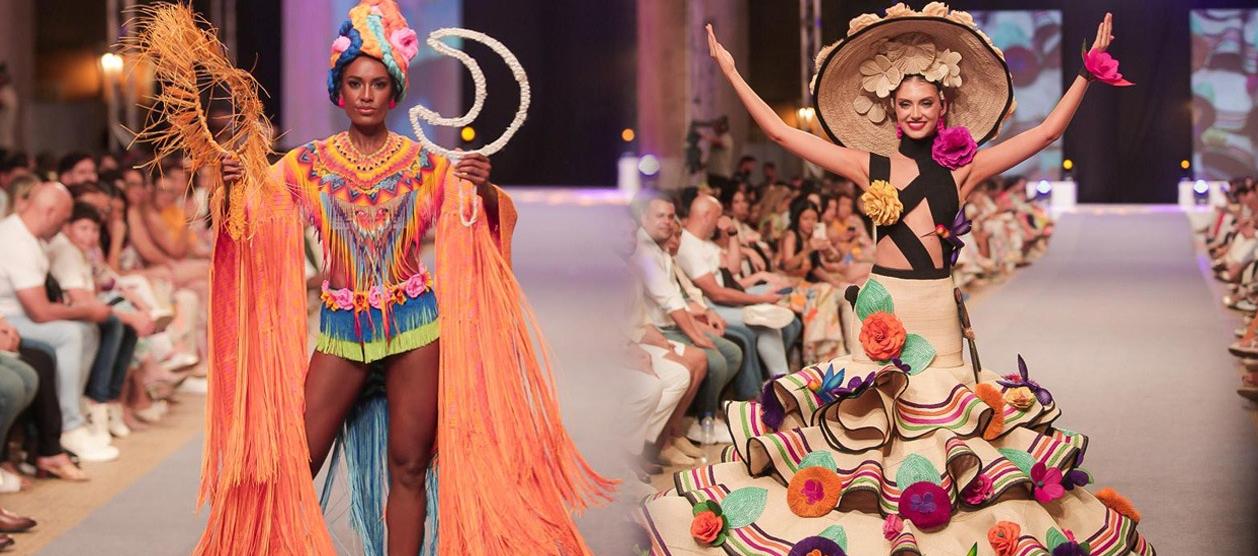 Olga Álvarez, Señorita Riohacha y Catalina Duque, Señorita Antioquia