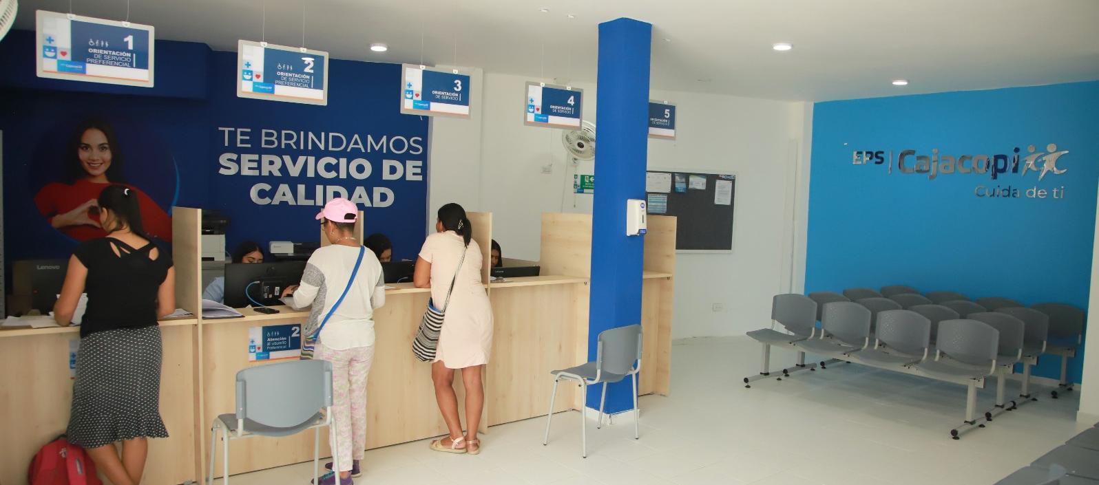 Sede de Cajacopi EPS en Algarrobo, Magdalena.