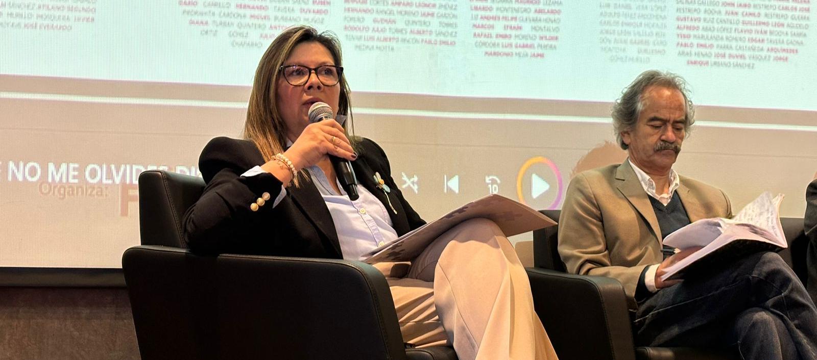 La Fiscal Luz Adriana Camargo. 