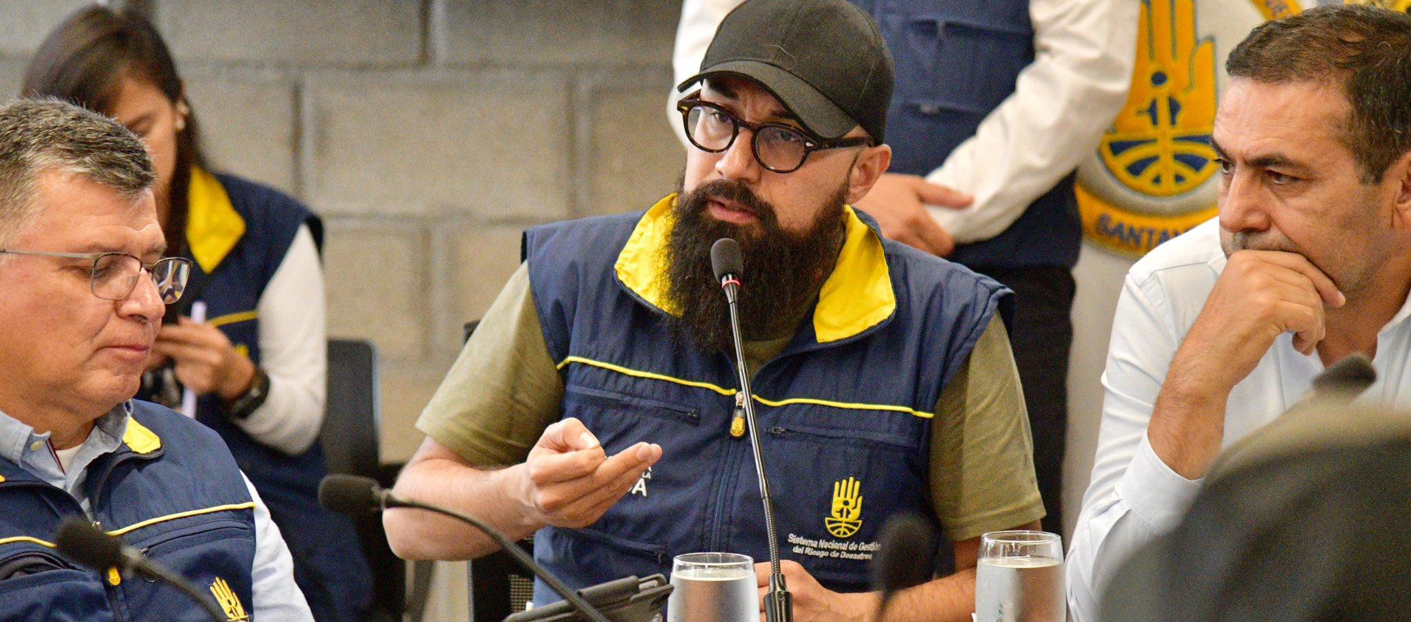 El director de la UNGRD, Carlos Carrillo.