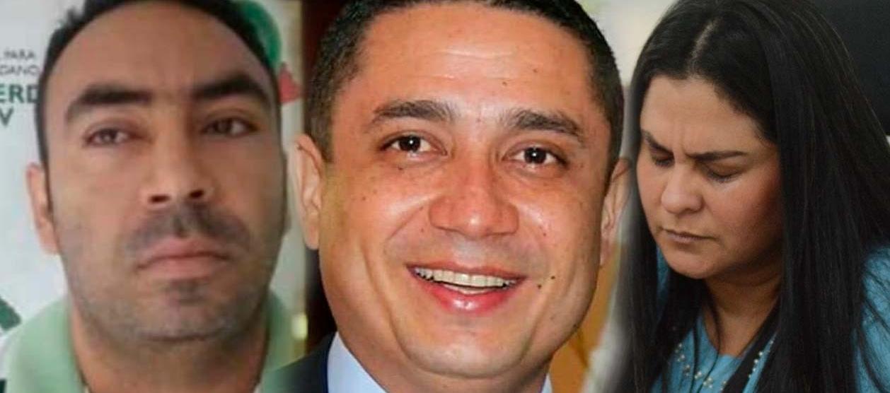 Johan Beltrán Ulloque (uno de los condenados), Eduardo Pinto Viloria y Dayana Jassir, absuelta del crimen. 