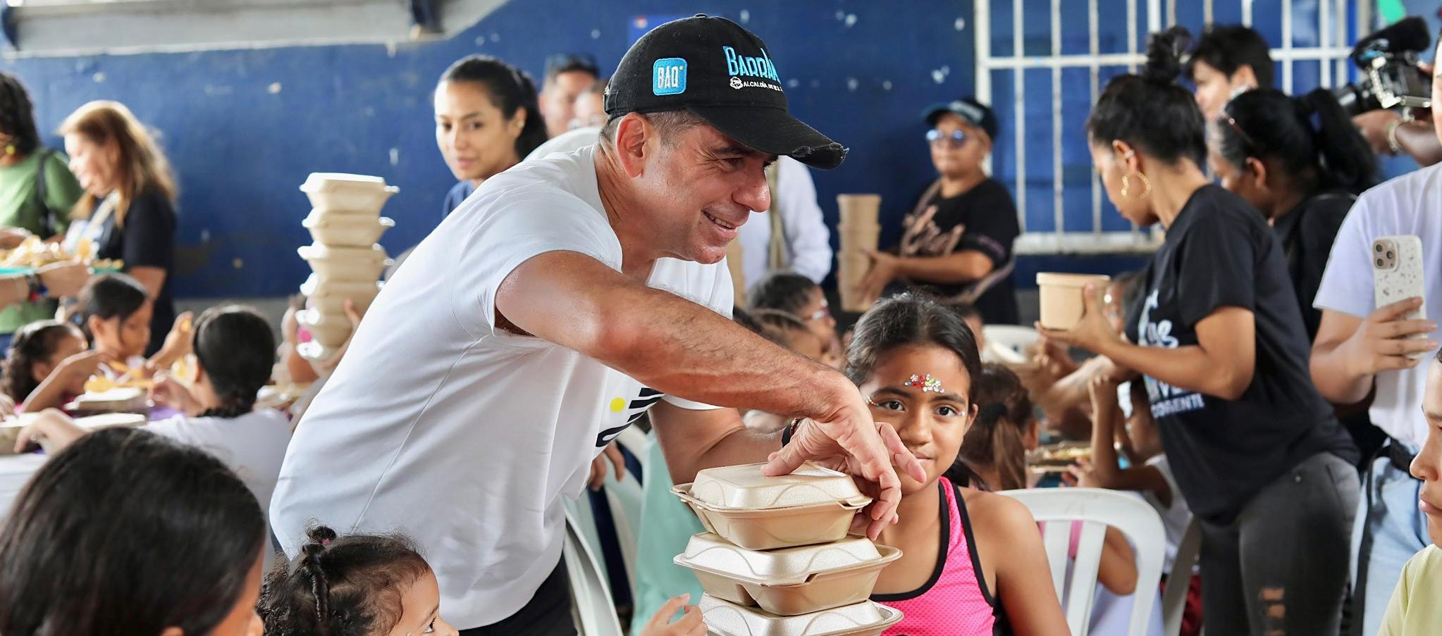 El Alcalde de Barranquilla, Alex Char.