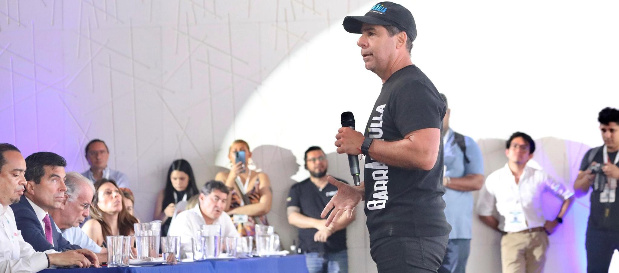 El Alcalde de Barranquilla, Alex Char.