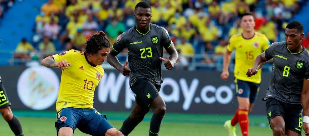 La última visita de Ecuador a Colombia fue en octubre de 2021.