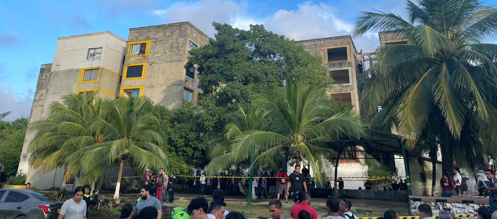 Emergencia en el conjunto residencial Privilegios.