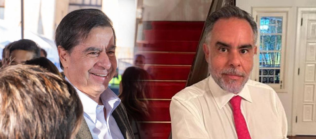 Juan Fernando Cristo y Armando Benedetti.