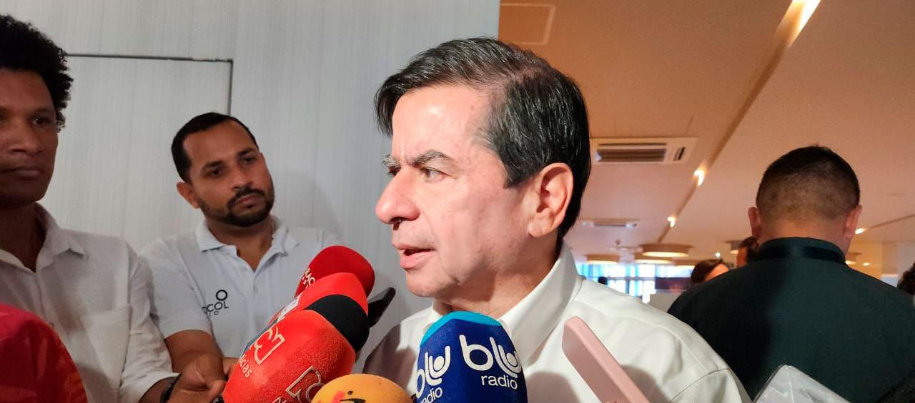 El Ministro del Interior, Juan Fernando Cristo.