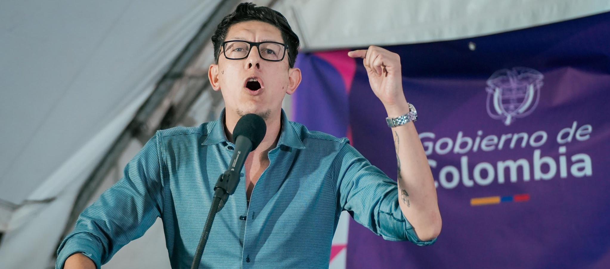 El Ministro de Educación, Daniel Rojas Medellín.