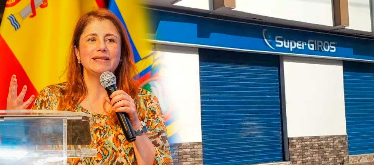 La Defensora del Pueblo, Iris Marín Ortiz, se refirió a las amenazas a SuperGIROS. 