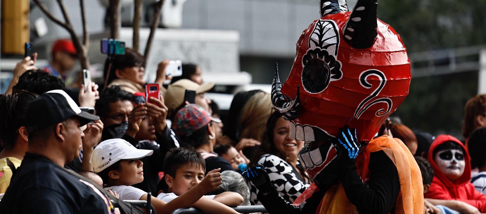 Desfile de Día de Muertos. 