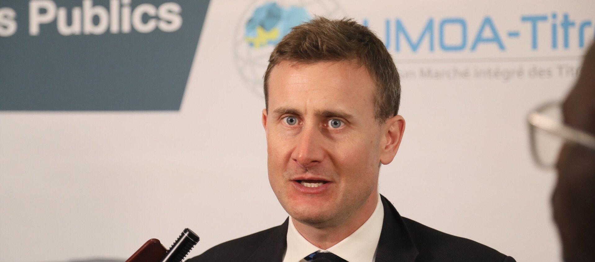 Embajador del Reino Unido en Colombia, George Hodgson.