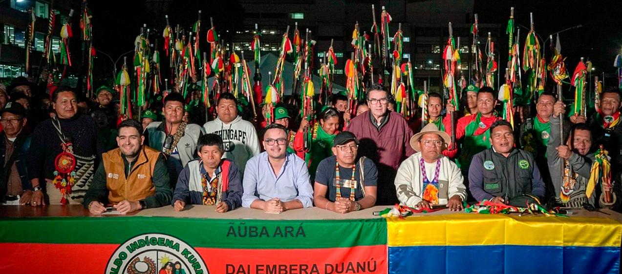 Mesa de negociación.