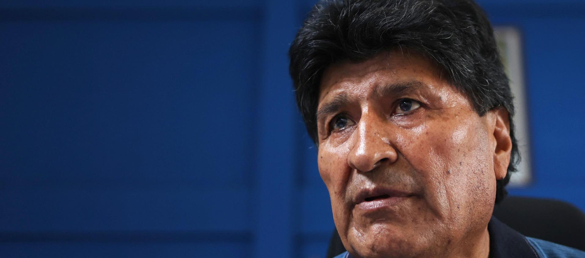 Evo Morales.