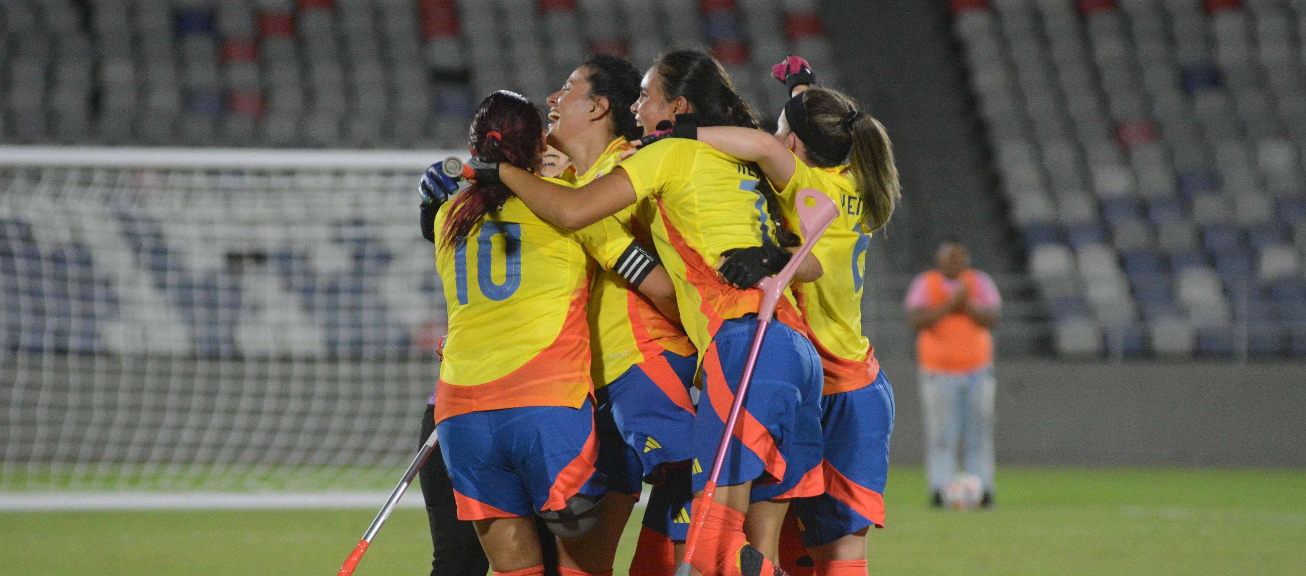 Celebración de la selección Colombia. 