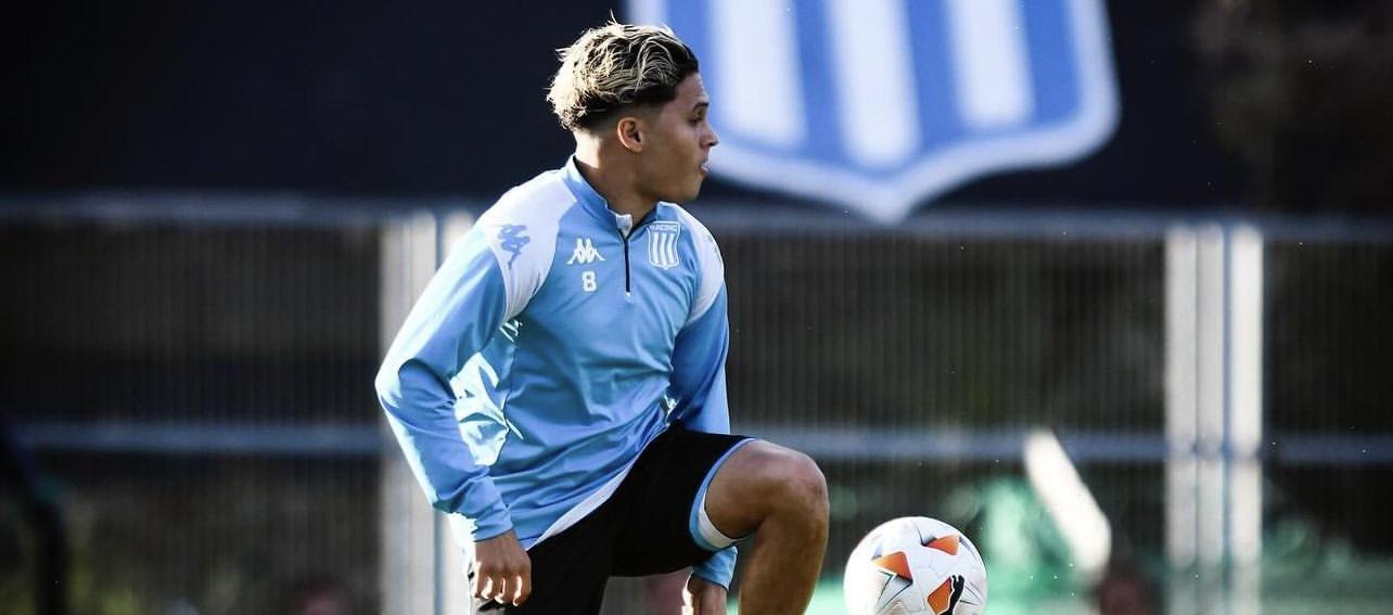 Juan Fernando Quintero, la figura de Racing en la Sudamericana.