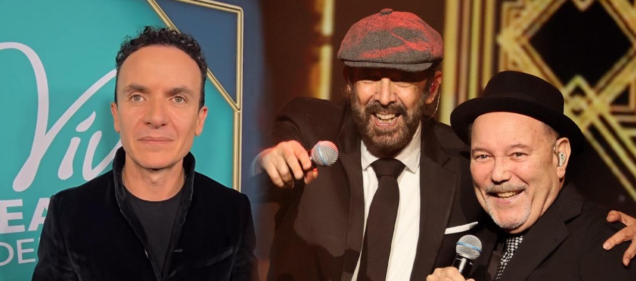 Fonseca, Juan Luis Guerra y Rubén Blades. 