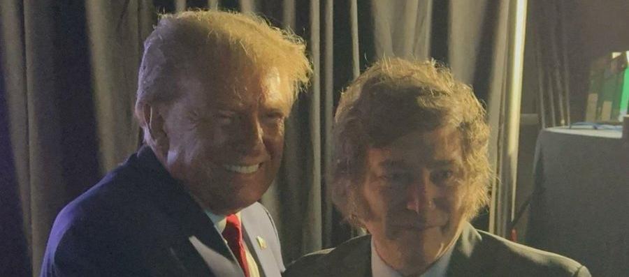 Donald Trump y Javier Milei.
